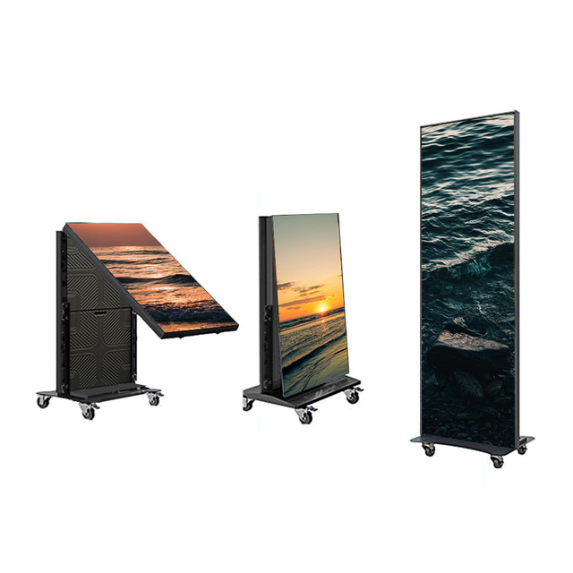 Hot Sale Wholesale Led Screen Factory Price Customize High Brightness Display/portable Led Poster Stand