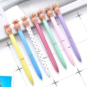 Custom Logo 1.0Mm Twist-Action Pineapple-Head New Business Gift Advertising Hotel Metal Ballpoint <b>Pen</b> - Product Image 1