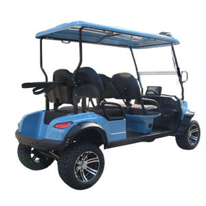 Chariot de <span class=keywords><strong>golf</strong></span> de batterie au lithium bleu de luxe 2025 avec <span class=keywords><strong>portes</strong></span> 4 sièges approvisionnement en gros de carburant électrique - Product Image 5