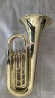 Penjualan terlaris B Flat Tuba instrumen kuningan tiga-kunci Bass atas kualitas Band profesional untuk pelajar pemula