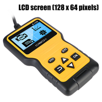 Lector de código OBD2 Pantalla digital OBDII EOBD K310 OBD Escáner Universal Plug and Play Herramientas de diagnóstico de automóviles