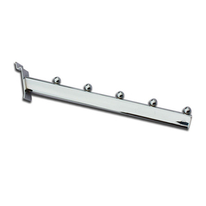 Siêu thị kim Loại hiển thị móc thời trang Chrome mạ sắt tấm tường 30cm Chiều dài - Product Image 1