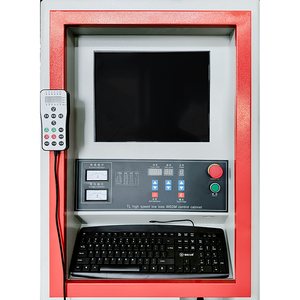 DK7745 mesin erosi pemotong kawat <span class=keywords><strong>CNC</strong></span>, kecepatan tinggi dengan komputer kondisi baru untuk industri konstruksi - Product Image 4
