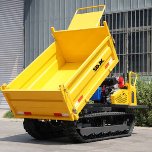 Chine Mini Crawler Dumper 4x4 Diesel Auto-Chargement Mini Transporter avec 500kg 800kg Mini Tracked Dumper avec CE - Product Image 4