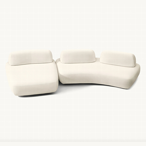 Juego <span class=keywords><strong>de</strong></span> Sofás Modulares <span class=keywords><strong>de</strong></span> Lujo para Sala <span class=keywords><strong>de</strong></span> Estar, Modelo ISOLA L-Sectional, <span class=keywords><strong>Muebles</strong></span> <span class=keywords><strong>de</strong></span> Alta Gama - Product Image 3