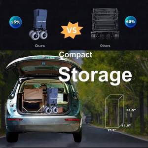 New Hot Items shopping wagon folding beach <b>trolley</b> wagon cart folding beach <b>camp</b> <b>trolley</b> - Product Image 4