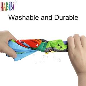 Đầu Thời Thơ Ấu Giáo Dục Đồ Chơi Tắm Cuốn Sách Vải Cho Trẻ Em Bé Vui <span class=keywords><strong>Handmade</strong></span> Vải Yên Tĩnh Cuốn Sách - Product Image 6