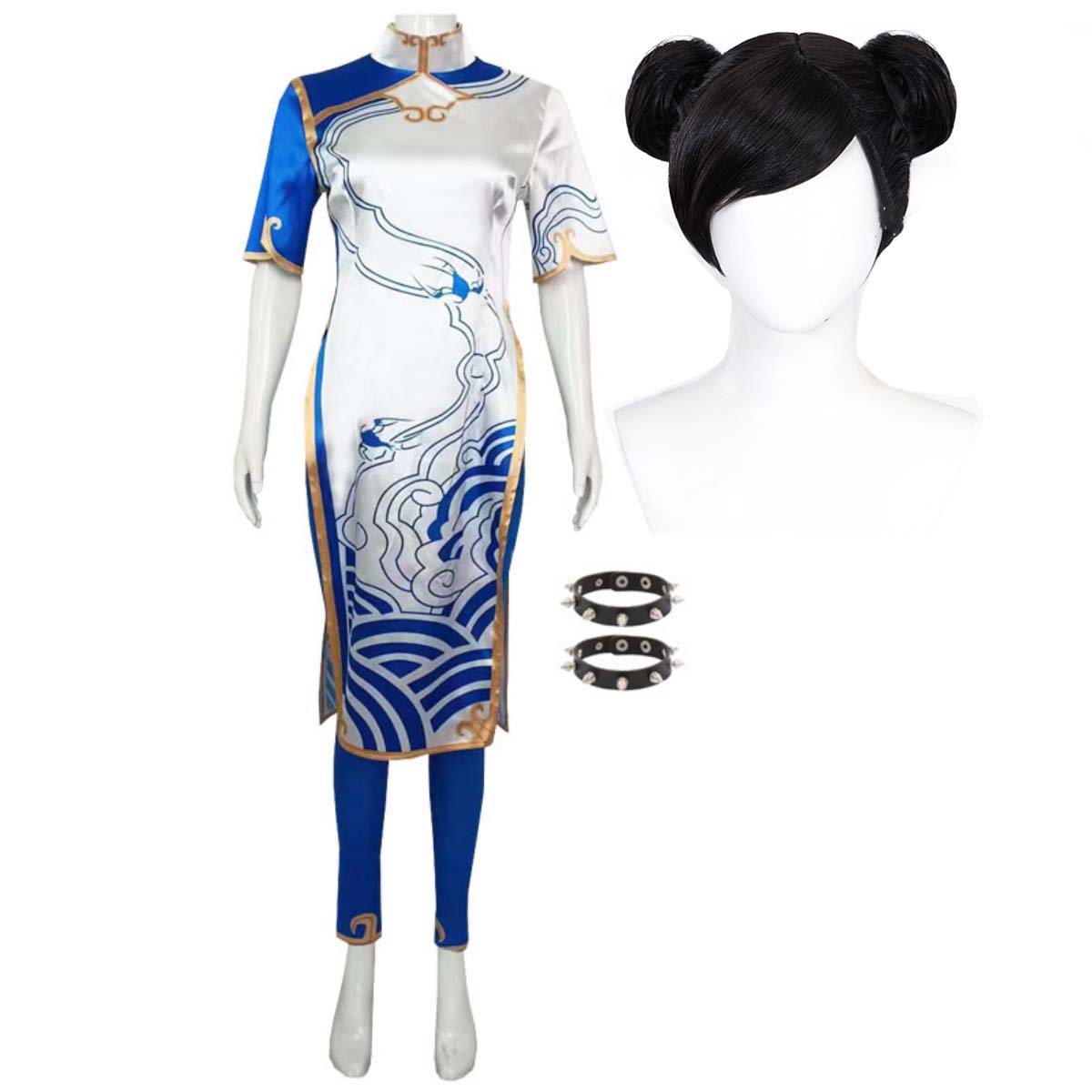 On Sale Chun Li Cosplay Costume Kung Fu Wear Style | Alibaba.com