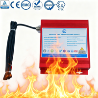 Sistem penyimpanan energi CFLC, perlindungan kebakaran baterai, alat pemadam kebakaran aerosol dengan sertifikasi CE, RoHS, dan REACH