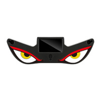 Lampe de signalisation LED décorative sans fil à énergie solaire « Devil-eye » pour voiture, 5V, universelle, pour côté et arrière, produit transfrontalier très vendu