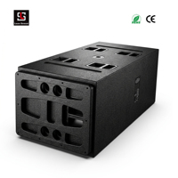 Double haut-parleur subwoofer 18'' étanche pour extérieur, équipement audio professionnel DJ, puissance de sortie 1600W, 4-8 ohms, en bois, 18 pouces