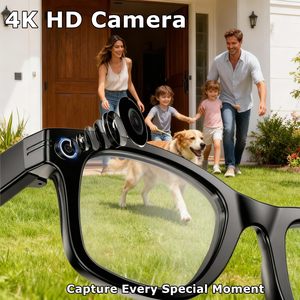 Lunettes Intelligentes CY03 avec Vision IA, Traduction IA, Caméra 800W, Enregistrement Vidéo, Portée BT 10m, Commande Vocale IA - Product Image 3