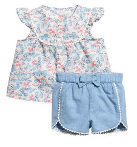 Proveedor de China niños bebé niña algodón orgánico rayas bonito mameluco ropa trajes - Product Image 2