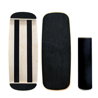 Fabricants Nouvelle Arrivée En Bois Surf Ski Balance Board Home Fitness Training Push up Board