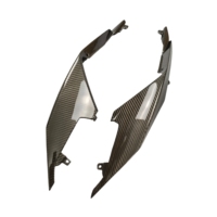 Accessoires de carrosserie moto OEM en fibre de carbone 3K sèche à 100 %, panneau latéral arrière de selle pour Aprilia 660 RS660 2021-2026