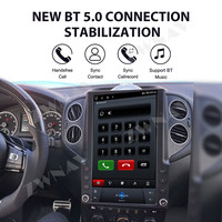 ZWNAV 13.6in Tesla Style Vertical Autoradio Android Stéréo pour Volkswagen Tiguan 2010-2016 Lecteur DVD Audio Vidéo Écran Carplay