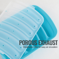 Moule en silicone alimentaire personnalisé à 6 cavités pour saucisses, hamburgers et hot-dogs, outil de cuisson DIY fait maison