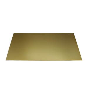 Plaque <span class=keywords><strong>en</strong></span> aluminium anodisé satiné or antique profond 5052 5005 de 1 mm à 3 mm avec AA25 pour musées et bâtiments culturels haut de gamme - Product Image 2