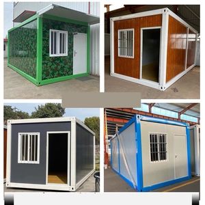 DYCE1 Casa Container in Acciaio Leggero Stile Contemporaneo, Porta di Sicurezza in Acciaio, Dimensioni Personalizzabili, <span class=keywords><strong>Negozio</strong></span> Mobile Boxato, Casa Prefabbricata di Alta Qualità - Product Image 3