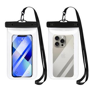 เคสกันน้ำสำหรับโทรศัพท์มือถือแบบกันน้ำสำหรับดำน้ำในน้ำพุร้อนกลางแจ้ง  วัสดุ PVC สำหรับฤดูร้อน เหมาะสำหรับว่ายน้ำ - Product Image 1