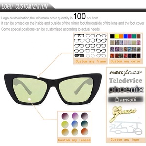 Lunettes de soleil de luxe Lunettes de soleil tendance UV400 de haute qualité avec logo personnalisé Vente en gros - Product Image 5