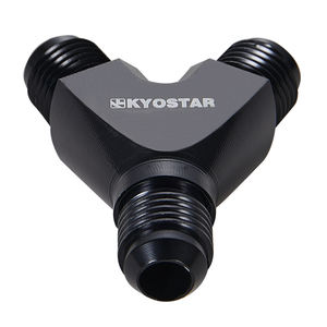 用于燃油缓冲罐AN6 AN8 AN10的<span class=keywords><strong>3</strong></span>向Y形块配件适配器a公到<span class=keywords><strong>2</strong></span> - Product Image 2