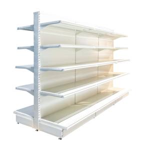 Estantería de <span class=keywords><strong>supermercado</strong></span> de doble cara de uso ligero, fabricada en material metálico, estantería comercial. - Product Image 6
