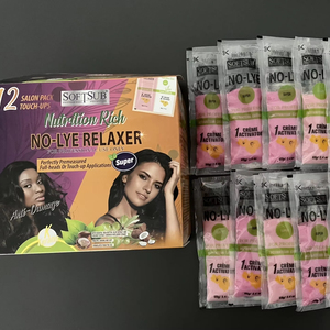 Défrisant Cheveux Haute Qualité pour Usage Domicile et Salon Africain, Longue Durée, Bonne Qualité avec Kératine et Olive - Product Image 1