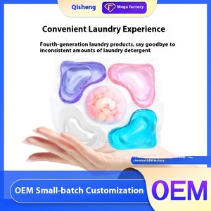 Perlas de Lavandería Concentradas Ecológicas de 8 Veces su Concentración, Diseño Nuevo, Forma Sólida, Detergente en Perlas, Alta Concentración de Jabón, Directo de Fábrica OEM/ODM - Product Image 2