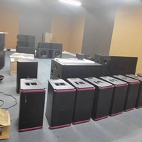 Système de sonorisation professionnel ST8 avec enceintes line array actives 2 voies de 12 pouces pour événements musicaux