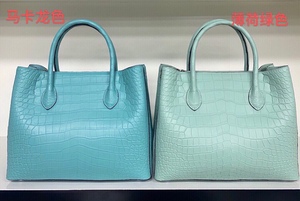 Bolso tote de lujo al por mayor de piel de cocodrilo auténtica, bolso de diseñador de piel de cocodrilo, bolso tote de cocodrilo de lujo al por mayor - Product Image 5