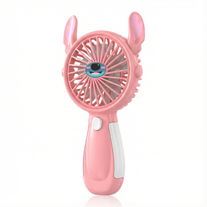 Factory Wholesale 2026 Summer New Cute Animal Small <b>Fan</b> Power Source Gift Cartoon Pet <b>Mini</b> <b>Usb</b> Charging Handheld Sl6605s - Product Image 1