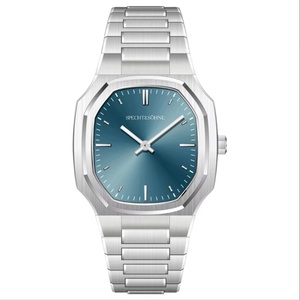 Nouvelle montre-bracelet de luxe à mouvement à quartz 34 mm pour hommes, cristal saphir, ultra-fine, en acier inoxydable, Relogio Masculino - Product Image 2