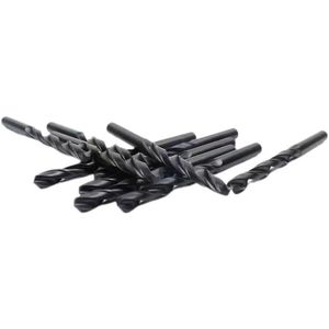 ดอกสว่านเจาะเหล็ก HSS ความแข็งสูง แบบก้านตรง รุ่น 4241 สีดำ สำหรับเจาะไม้ อลูมิเนียม พลาสติก และโลหะ ใช้สำหรับงานเจาะและต๊าปเกลียว - Product Image 3