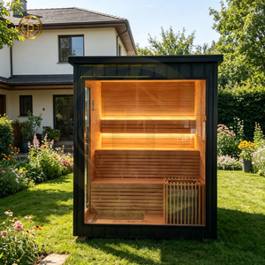 Sauna a vapore e sauna secca a legna per 10 persone, con funzione di bruciatura lontana dal fuoco e drenaggio linfatico, tipo Bagno Turco, Rocky Balboa, Casa Prefabbricata - Product Image 6