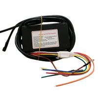 Module de contrôle d'allumage de gaz 220V / 110V, allumeur de brûleur à gaz de couleur noire, contrôleur d'allumage électrique à impulsions