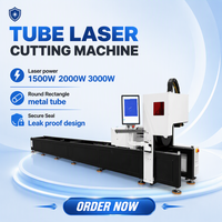 Machine de découpe laser CNC pour tubes métalliques en acier inoxydable de petit diamètre (160 mm) avec précision professionnelle de 0,05 mm