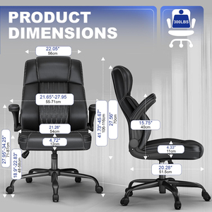 Chaise de direction ergonomique en cuir véritable, meilleure vente en Algérie, fabricant de chaises inclinables pour ordinateur, pour la maison et le bureau - Product Image 2