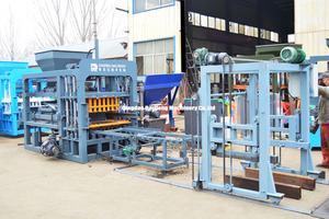 Machine automatique de fabrication de blocs de ciment en béton QT4-15 Machine de fabrication de blocs de finisseur <span class=keywords><strong>Devis</strong></span> à Taïwan Ouganda Cameroun Bangalore - Product Image 2