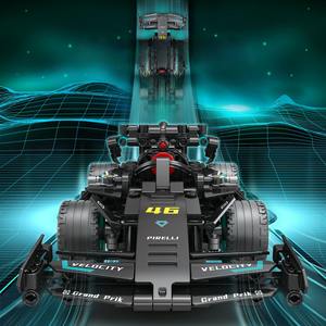 Blocs de construction de supercars de course haute performance, modèle technique télécommandé, cadeau pour enfants - Product Image 5