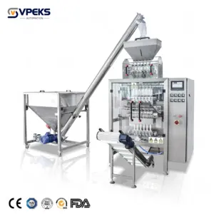 VPEKS Factory coffee/spice/cosmetics Multi-row back seal packaging machine 20-50 bags/min/1 line