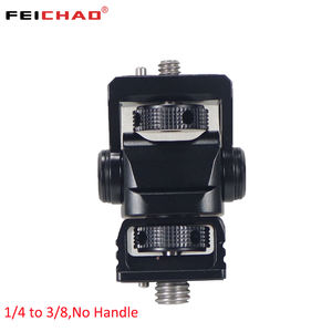 Mini soporte de aluminio ajustable para Monitor, soporte de cabeza esférica, montaje de trípode para <span class=keywords><strong>Gopro</strong></span> 13 12 11 10 para cámaras <span class=keywords><strong>Sony</strong></span> A7R3 para DJI RS2 - Product Image 3