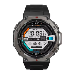 2025 GPS 야외 스포츠 스마트 시계 심박수 혈액 산소 BT 통화 1.43 인치 AMOLED 화면 5ATM 방수 Reloj Smartwatch - Product Image 1