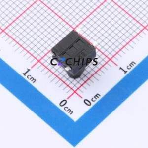 GT-TC120A-H095-L1 Tactile Switch SMD-4P,6.2x6.2mm Switch Single Pole Single Throw Round Button 1.6N Vertical Mount - Product Image 2