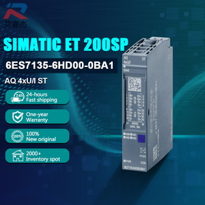 SIMATIC ET 200SP 6ES7135-6HD00-0BA1 ใหม่ของแท้ SI-EMENS โมดูลเอาต์พุตแบบอะนาล็อก 6ES7135-6HD00-0BA1 ET200SP โมดูล I/O - Product Image 1