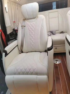 Nouveaux sièges de voiture électriques inclinables en cuir de luxe VIP avec ventilation et chauffage du dossier à 160° pour Vellfire/Modification - Product Image 2
