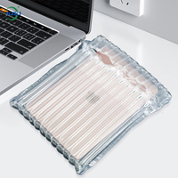 Film de protection gonflable personnalisé en PA+PE pour l'expédition, coussin d'emballage, sac à colonnes d'air pour ordinateur portable, épaisseur 70-120 µm