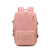 Mallette en polyester de luxe unisexe avec port de charge USB au design intelligent pour écran Support doux, mignon et frais OEM ODM
