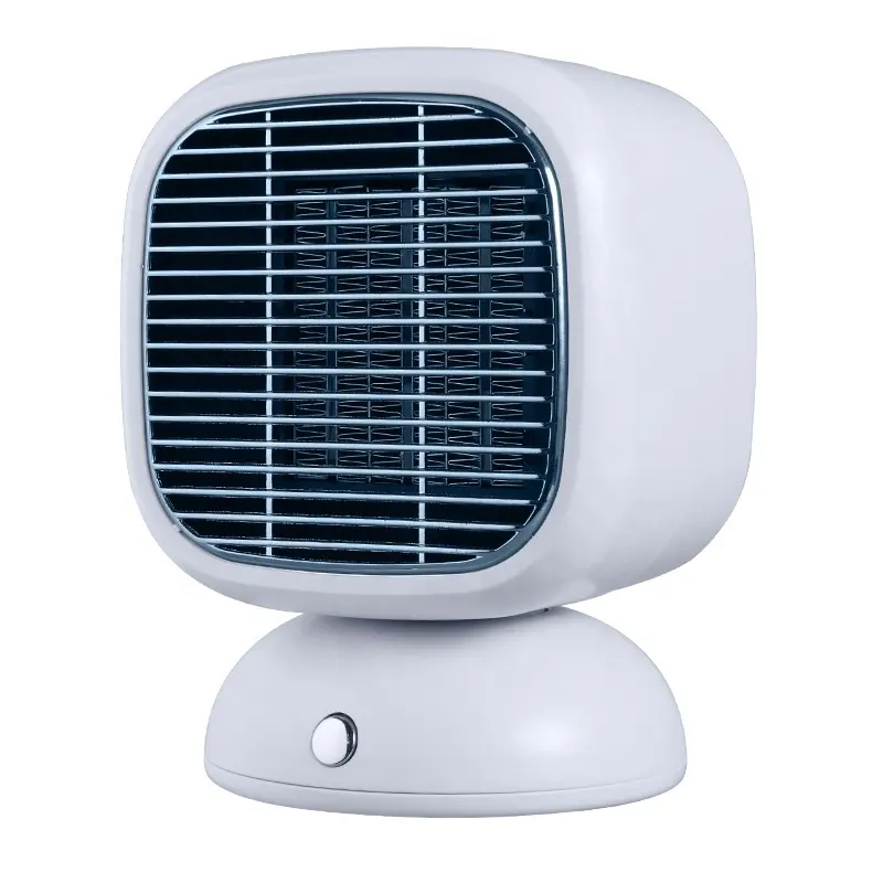 Good Selling Mini Portable 600w Hot Air Ptc Home Electric Heater Fan Room Table Office Energy Saving Hand Household