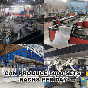 금속 저장 선반 볼트리스 선반설치 체계 강철 산업 5 개의 층 선반설치 강철 벽돌쌓기 단위 금속 차고 선반 - Product Image 3